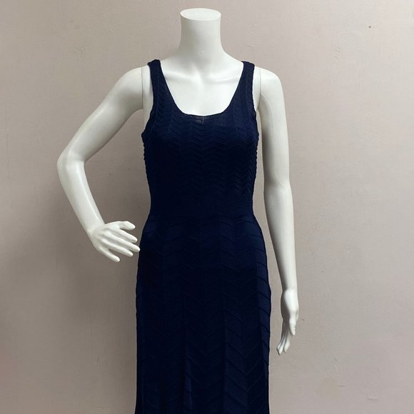 Ralph Lauren Navy Maxi Sweater Dress - Picture 1 of 11